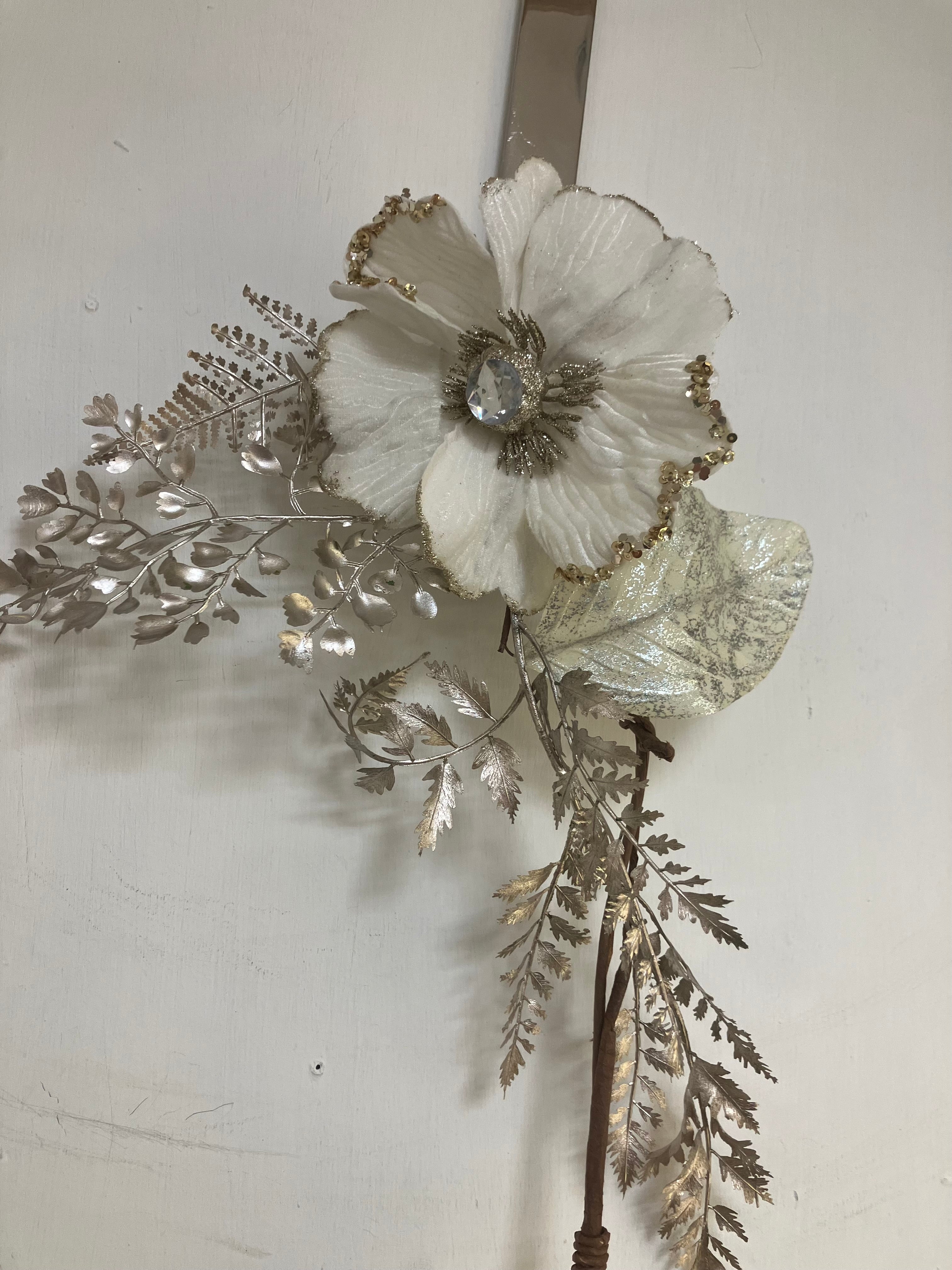 Gold Magnolia Garland