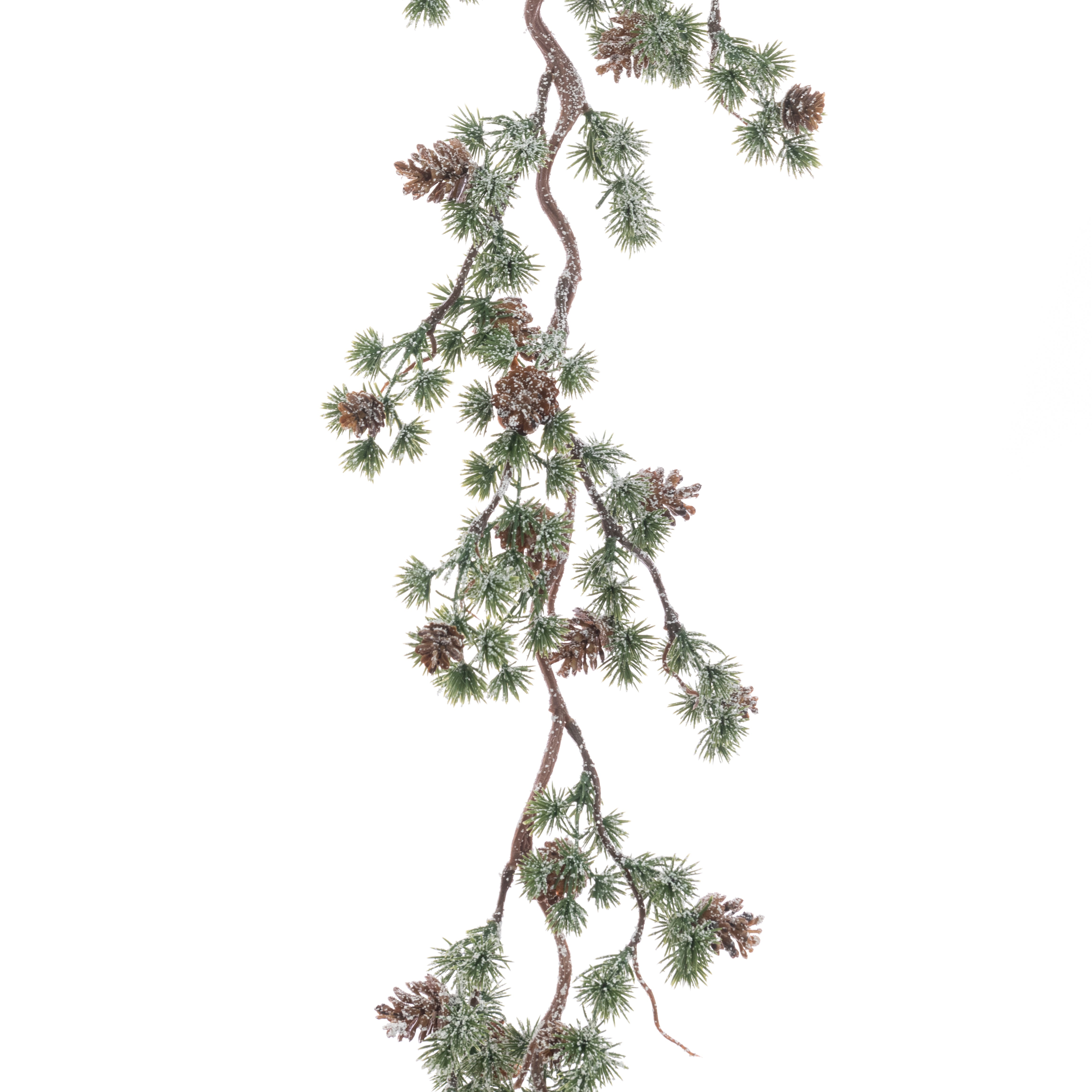 Frosted pine garland