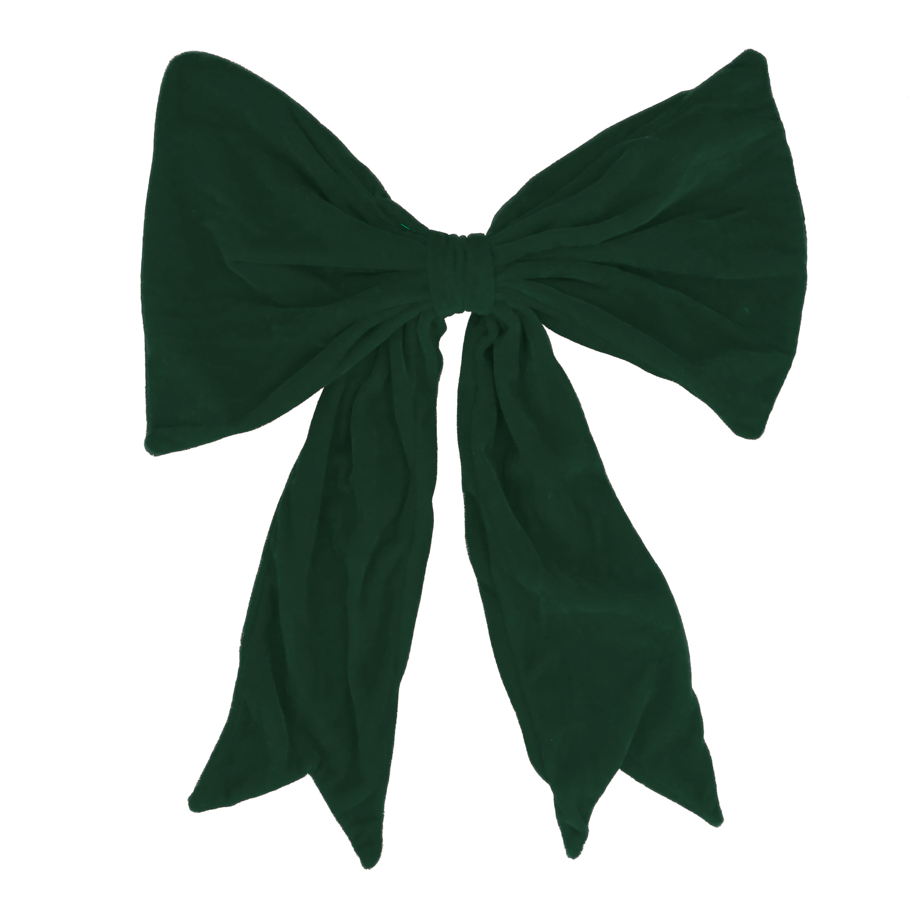 Large Green Velvet Bow