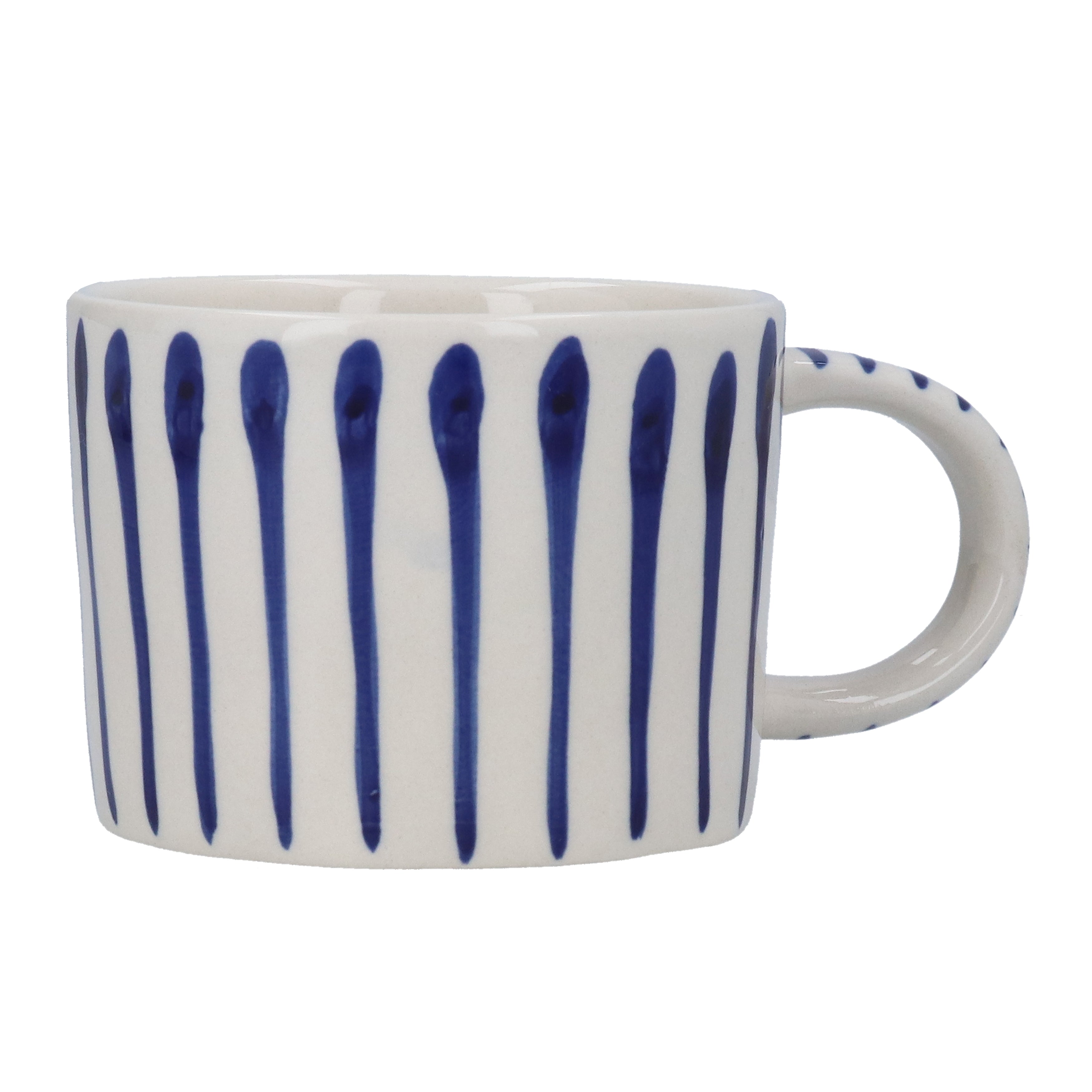Striped Blue Mug
