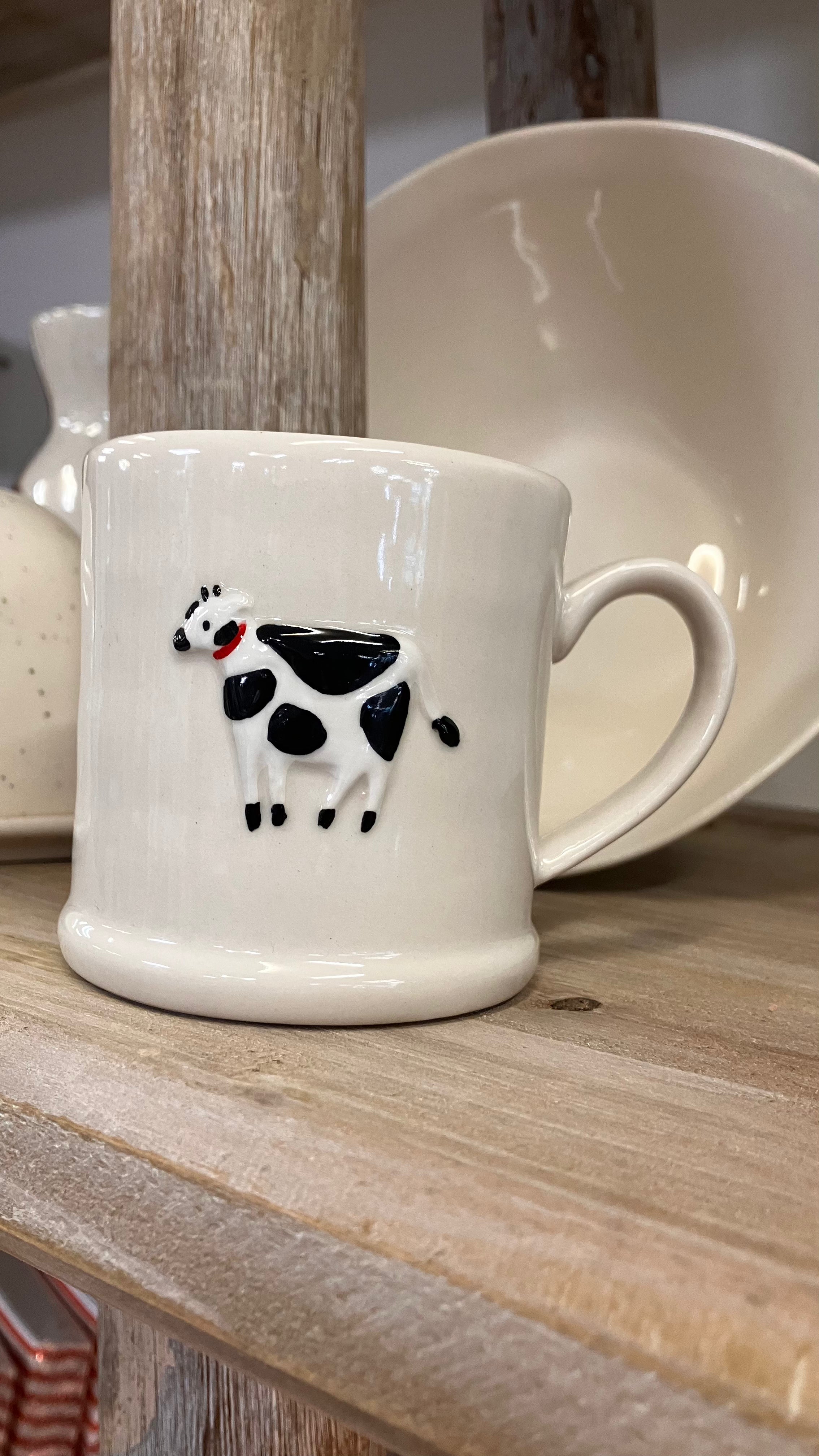 Ceramic Gisela Graham Cow Mug