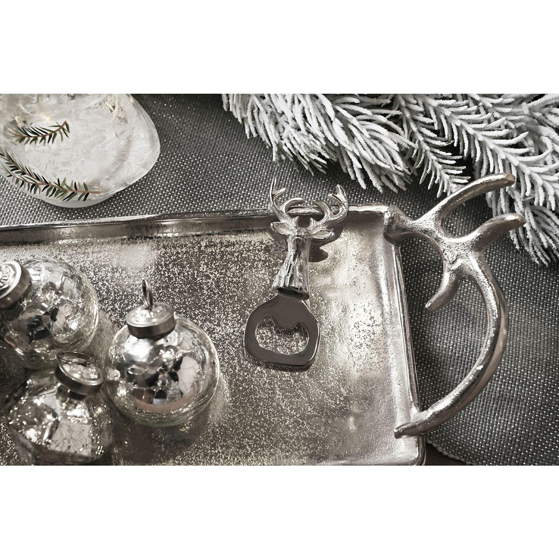 Silver Metal Tray