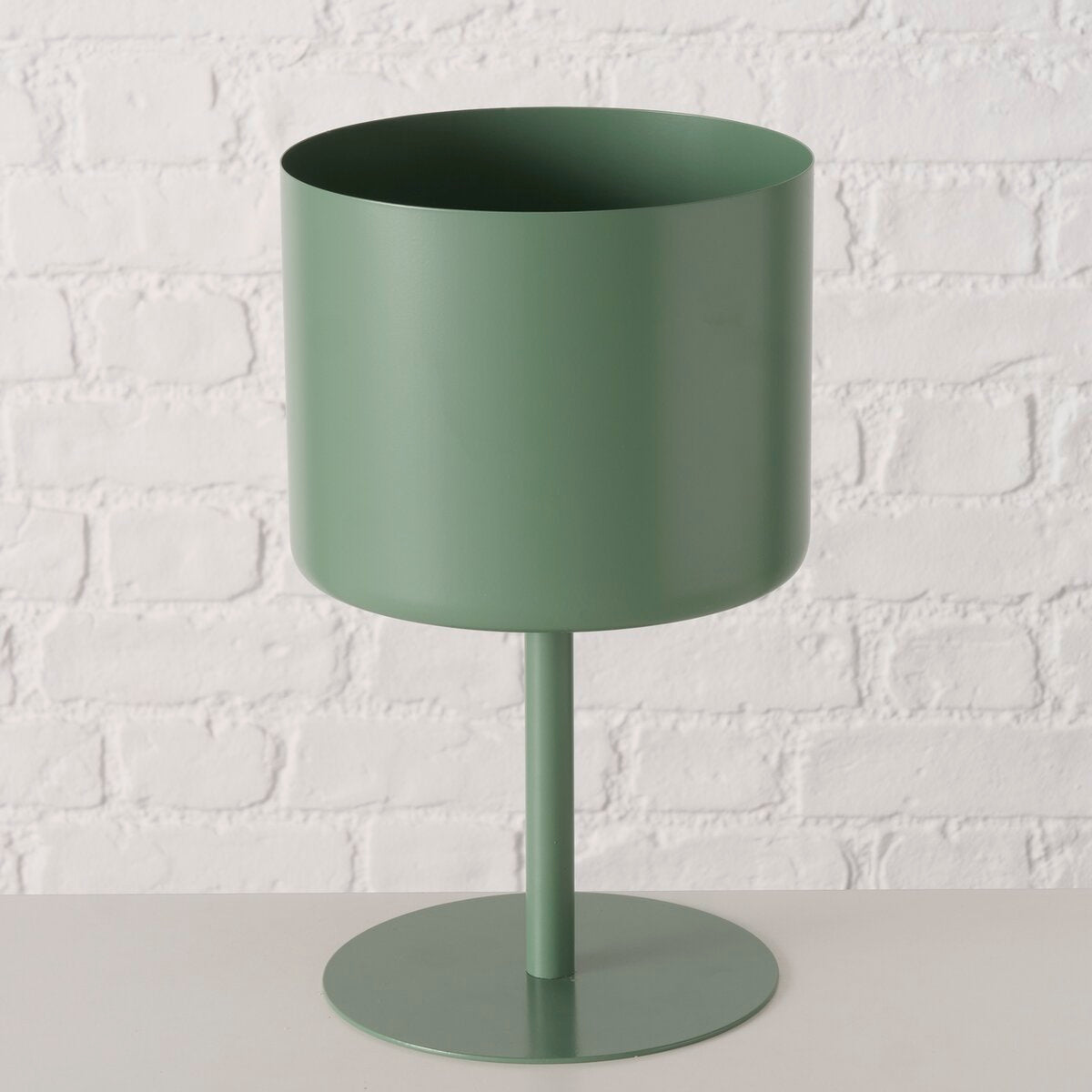 Set of 2 Green planter pots